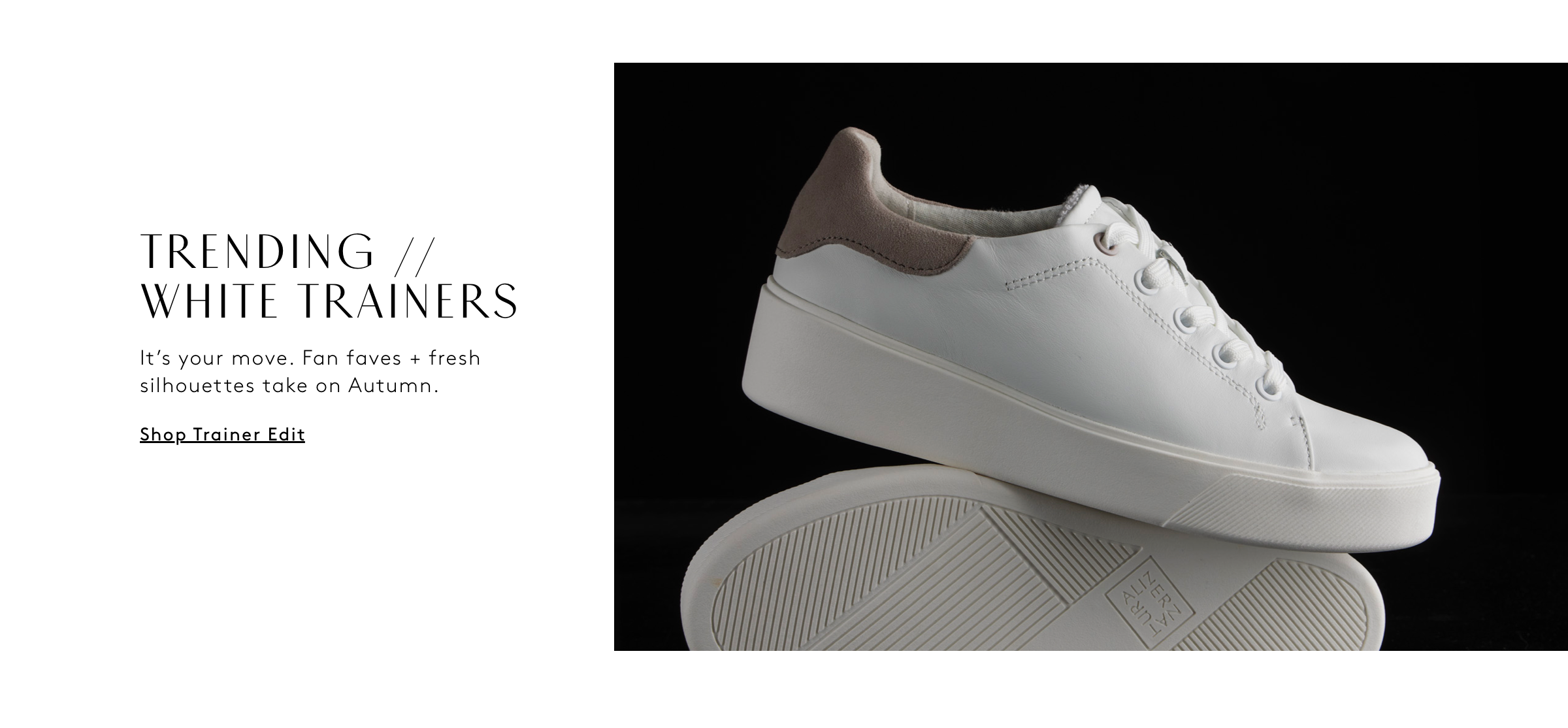 Trending//White Trainers